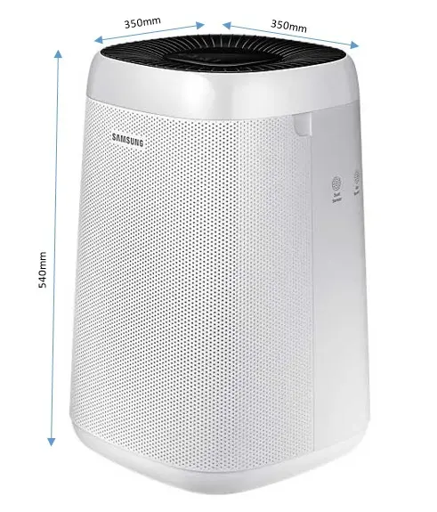 AC-G35ANWAHC-SAMSUNG-Air-Purifier-size