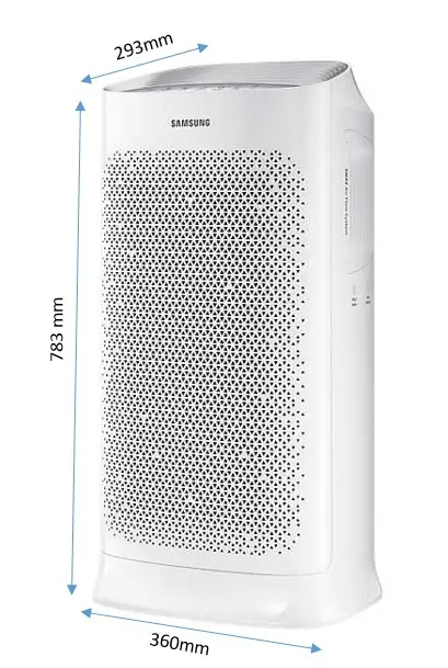 AC-C60AVWAHC-Samsung-AirPurifier-size